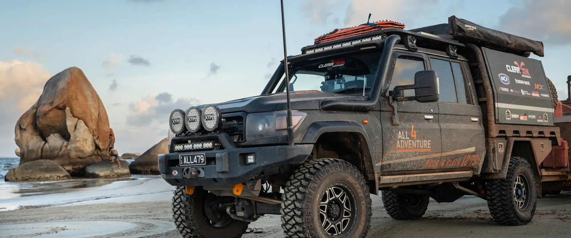 ROH Maverick 4x4 black wheels - 79 Cruiser `Back in Black'