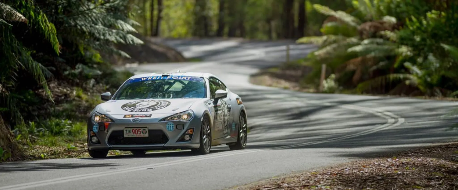 ROH Azzuro wheels - Toyota 86 competing in Targa Tasmania