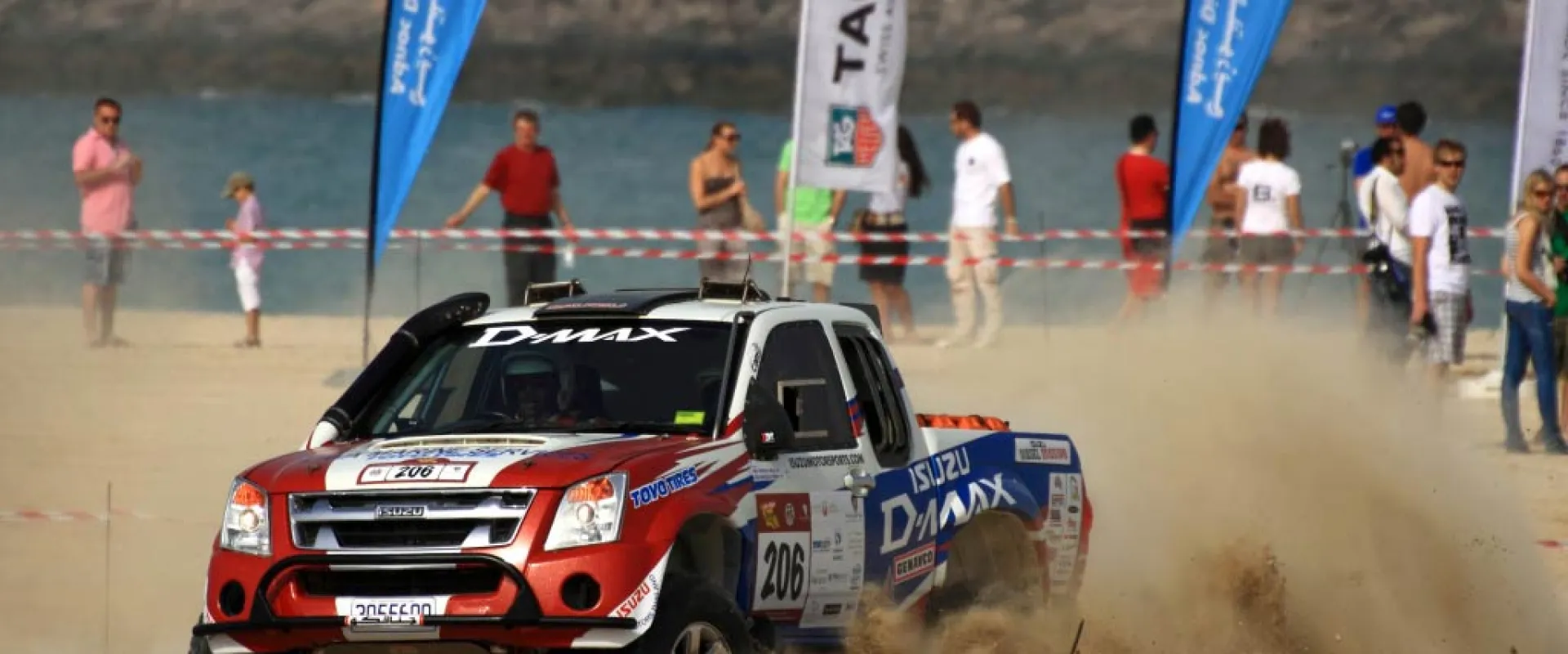 ROH Trojan alloy wheels - Bruce Garland's Isuzu D-Max competes in the Australasian Safari!