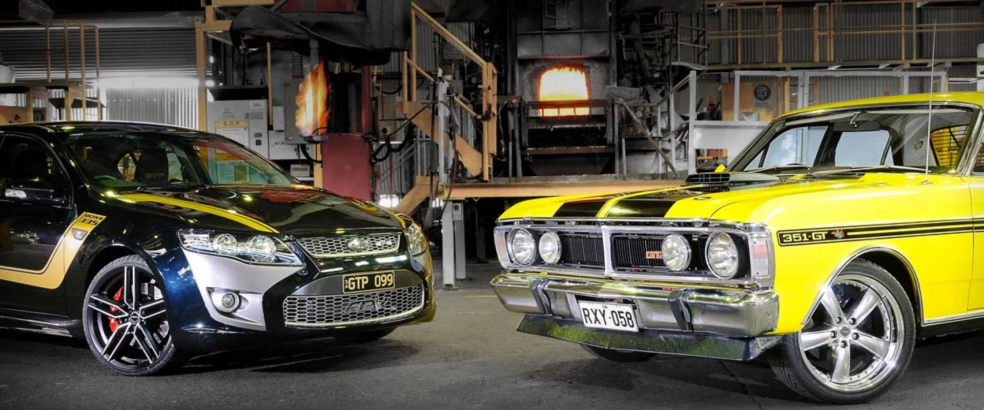 Fords at the factory