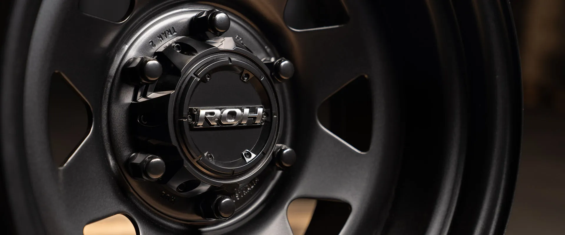 NEW: ROH Steel Wheel centre cap