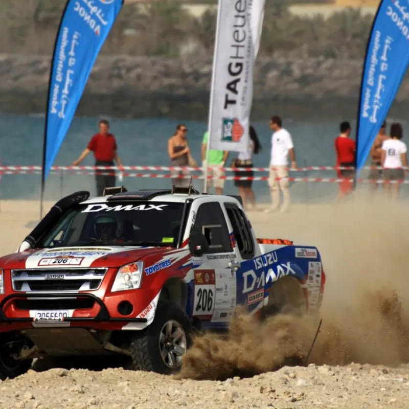 ROH Trojan alloy wheels - Bruce Garland's Isuzu D-Max competes in the Australasian Safari!